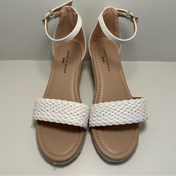 MARC FISHER Kids Little Girls Open Toe Wedge Sandals Size 3 New - Picture 3 of 10